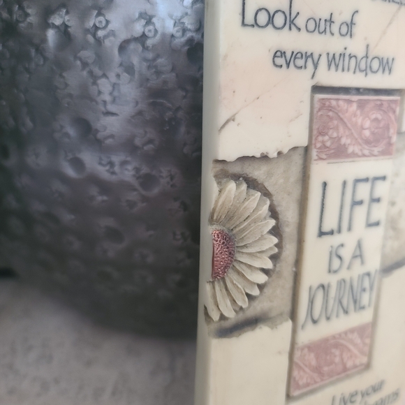 Inspirational Life Journey Plaque - Cream and Brown - Picture 3 of 6